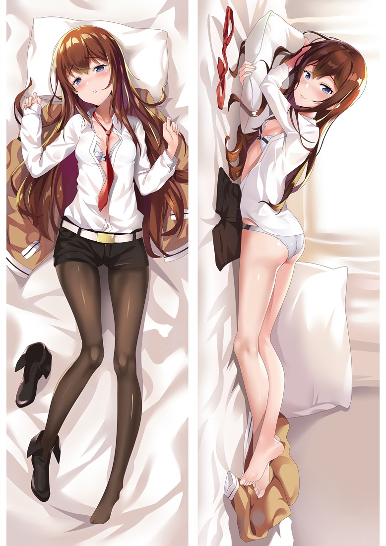 Steins;Gate Kurisu Makise Anime Dakimakura Pillow Cover