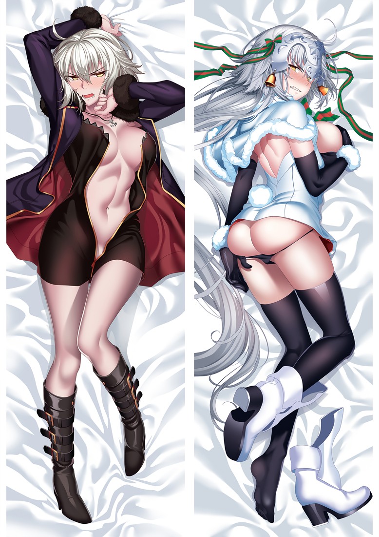 Fate Grand Order FGO Jeanne d'Arc alter Anime Dakimakura Pillow Cover