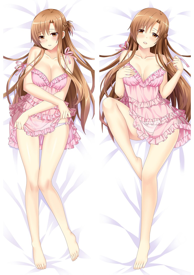 Sword Art Online Asuna Yuuki Anime Dakimakura Pillow Cover