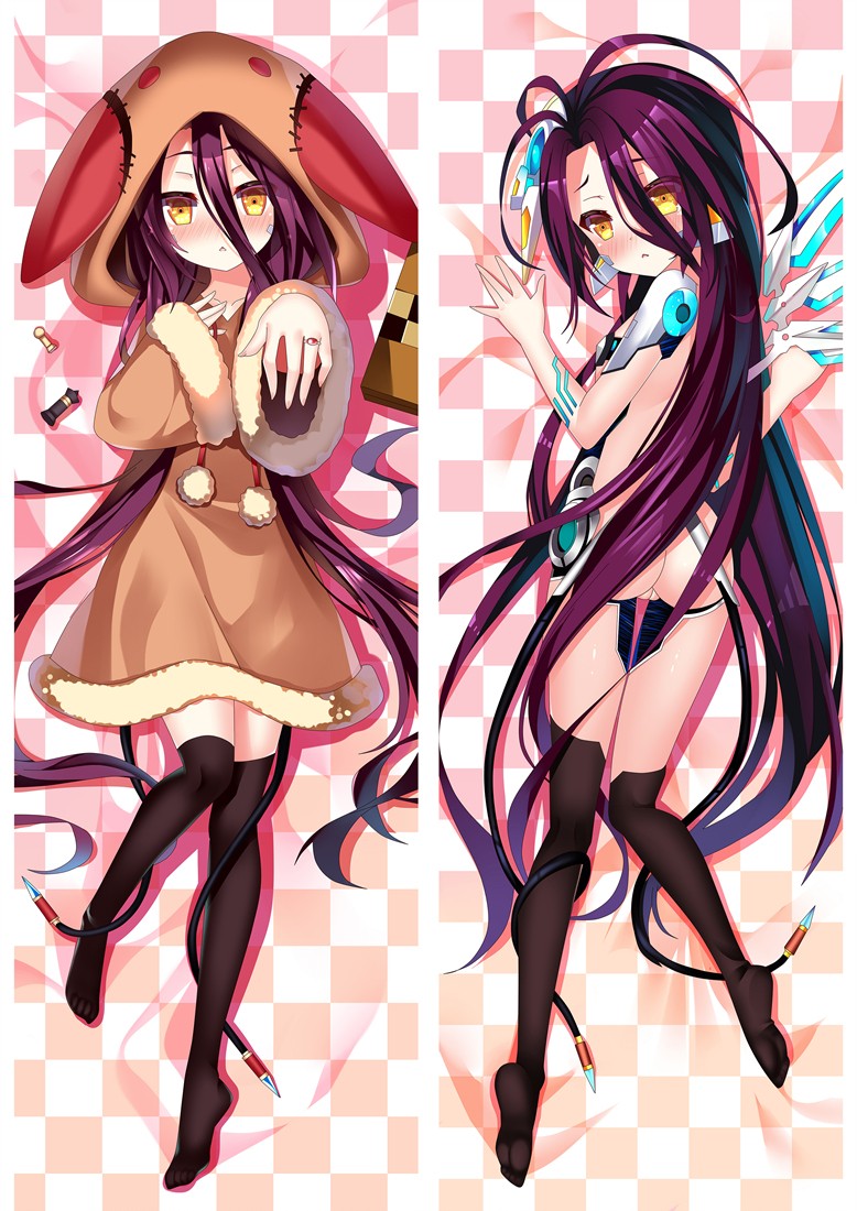 NO GAME NO LIFE Shuvi Dola Anime Dakimakura Pillow Cover