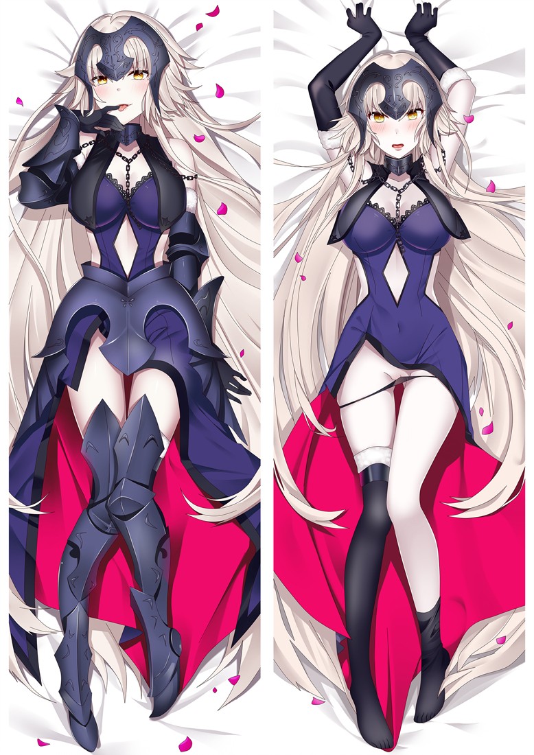 Fate Grand Order FGO Jeanne d'Arc alter Anime Dakimakura Pillow Cover