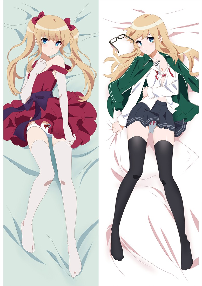 Saekano How to Raise a Boring Girlfriend Eriri Spencer Sawamura Anime Dakimakura Pillow Cover