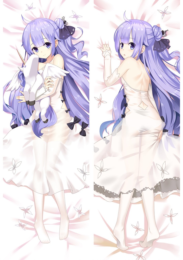 Azur Lane HMS Unicorn Anime Girl Body Pillow Case Cover