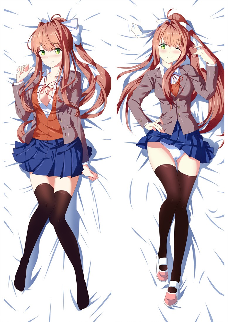 Doki Doki Literature Club! Anime Dakimakura Body Pillow Cover