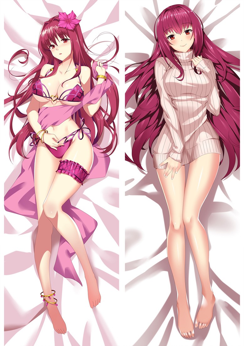 Fate/Grand Order Scathach Anime Dakimakura Pillow Cover 