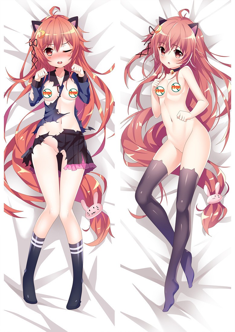 Kantai Collection Japanese destroyer Uzuki Anime Dakimakura Pillow Cover 