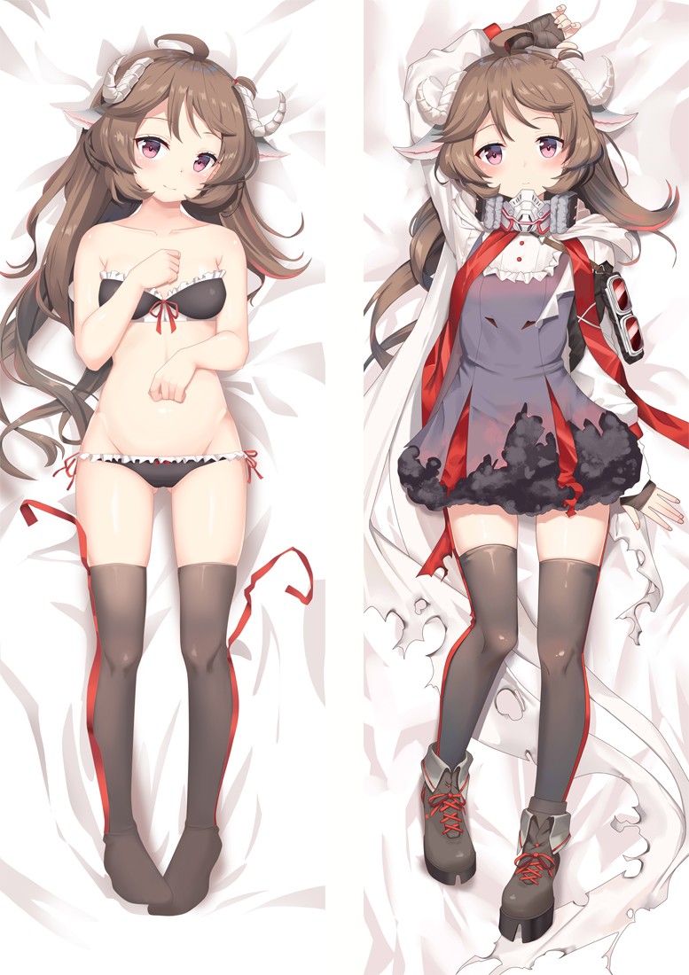 Arknights Eyjafjalla Anime Dakimakura Pillow Cover