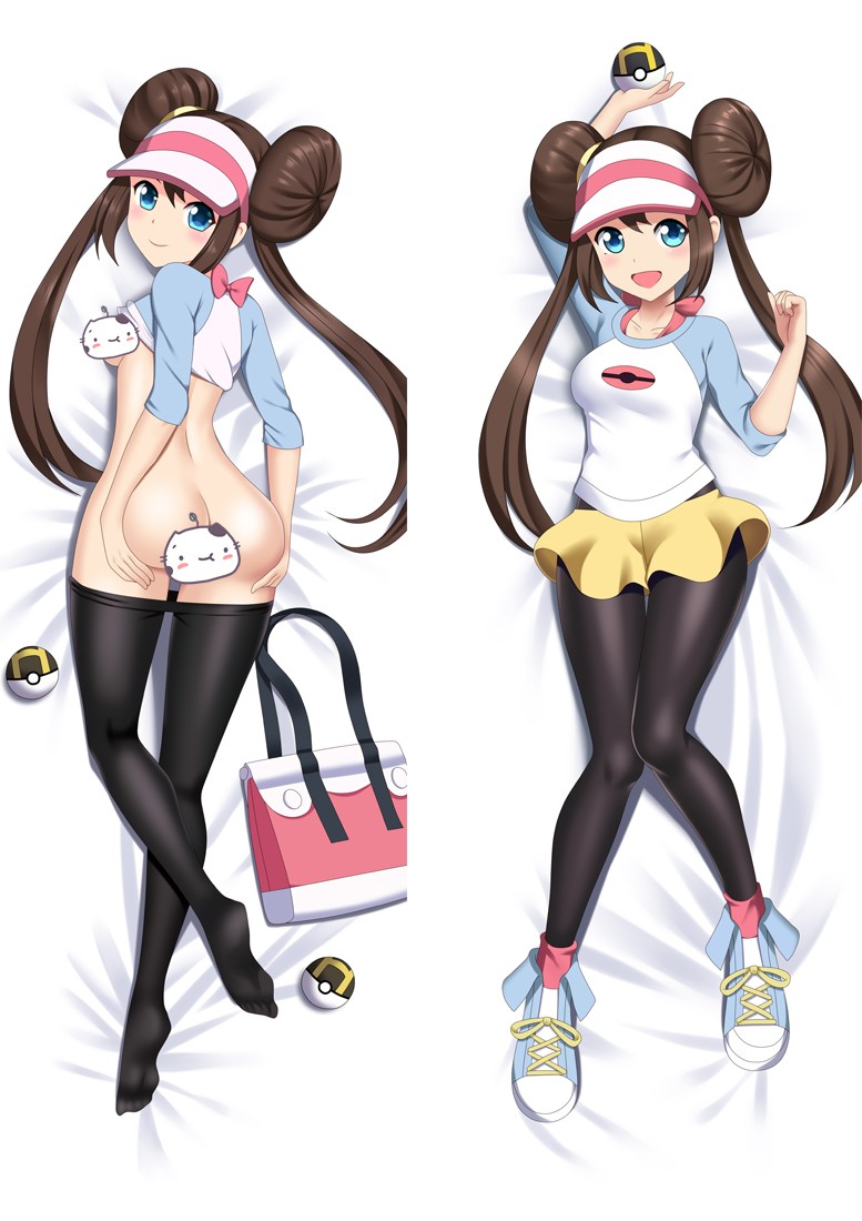 Pokémon Rosa Anime Dakimakura Pillow Cover