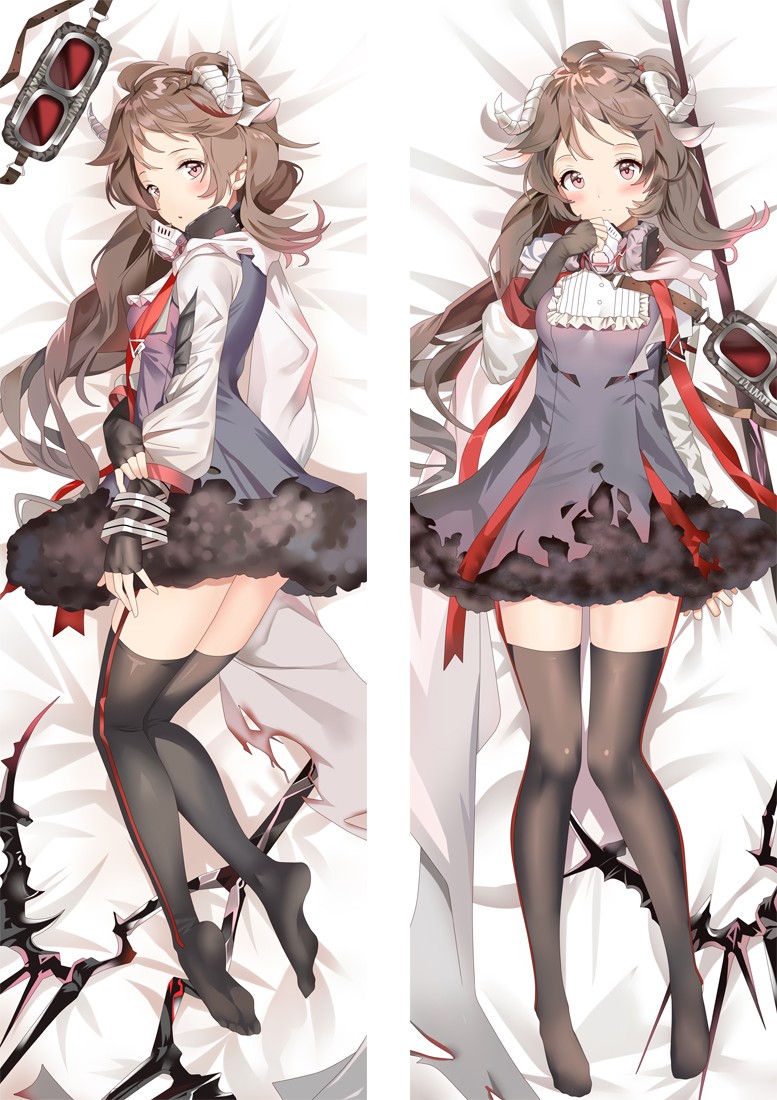 Arknights Eyjafjalla Anime Dakimakura Pillow Cover
