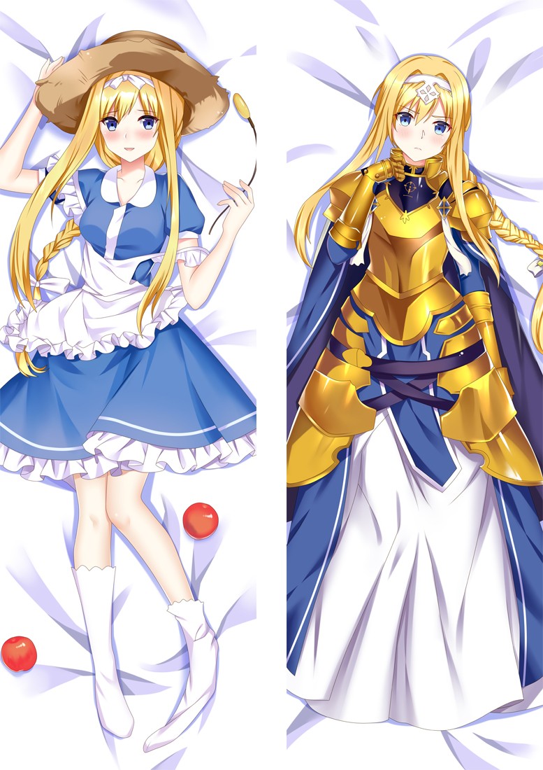 Sword Art Online Alice Zuberg Anime Dakimakura Pillow Cover