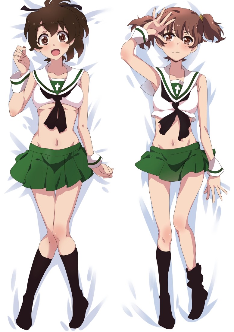 Girls und Panzer Momo Kawashima Anime Dakimakura Pillow Cover