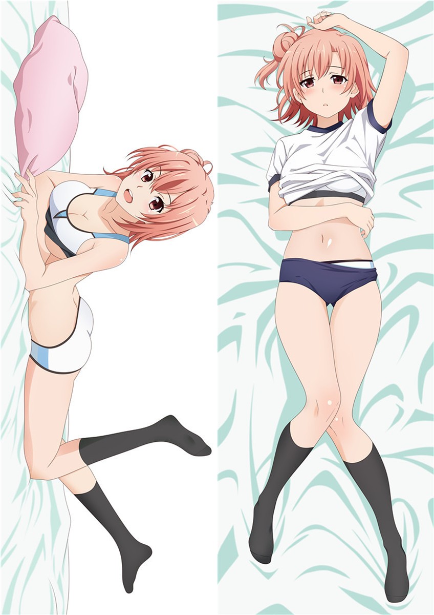 My Youth Romantic Comedy Is Wrong, As I Expected Yui Yuigahama Anime Dakimakura Pillow Cover