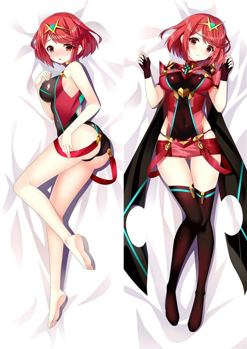 Xenoblade Chronicles 2 Homura Pyra Anime Dakimakura Pillow Cover H3876-A