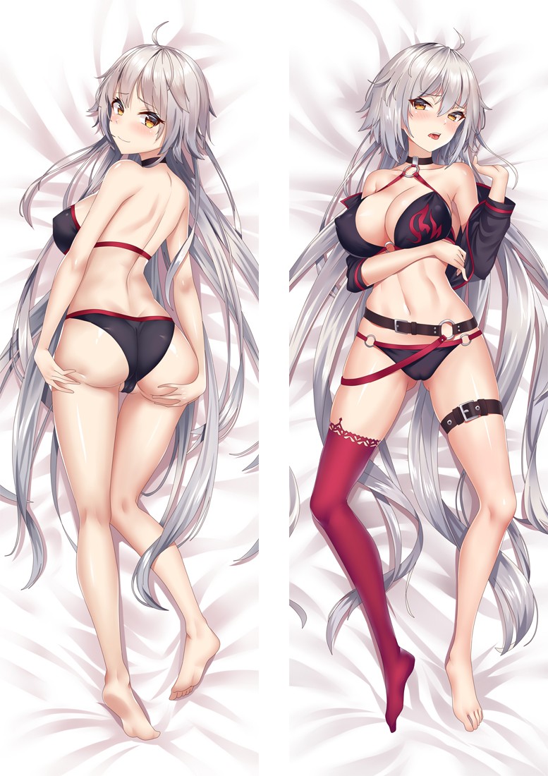 Fate/Grand Order FGO Jeanne d'Arc Anime Dakimakura Pillow Cover