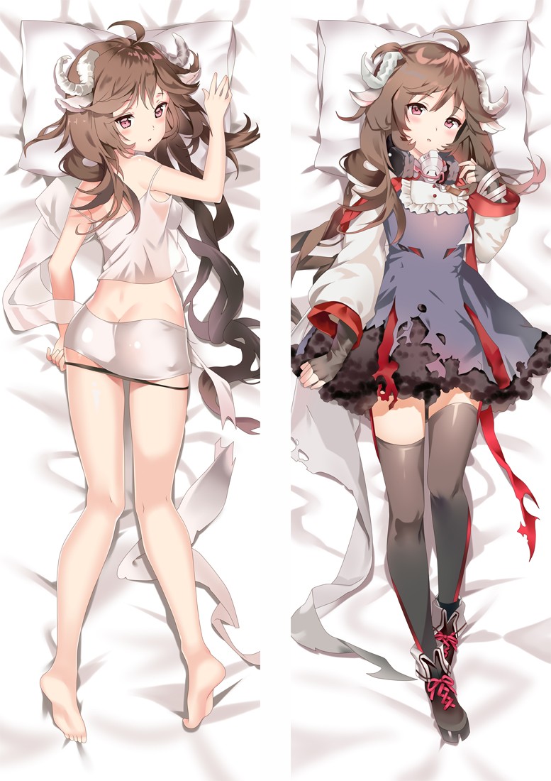 Arknights Eyjafjalla Anime Dakimakura Pillow Cover H4008-A