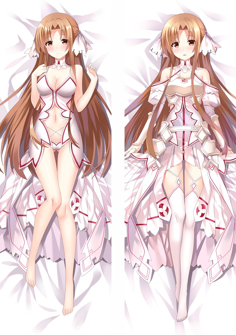 Sword Art Online Asuna Anime Dakimakura Pillow Cover H4010-A