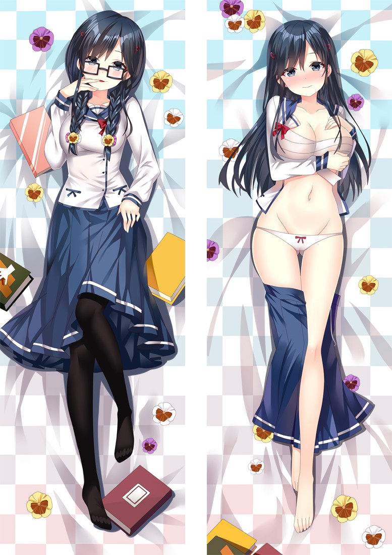 Ore o Suki nano wa Omae dake kayo Sanshokuin Sumireko Anime Dakimakura Pillow Cover H4015-A
