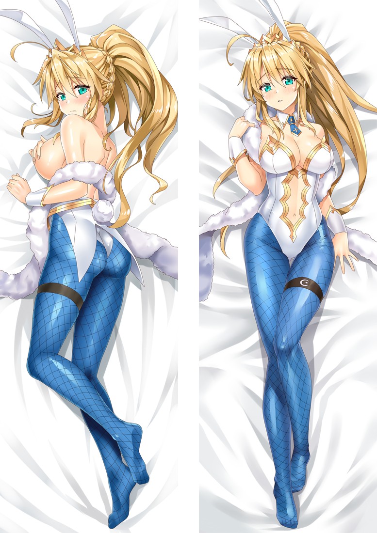 Fate/Grand Order FGO Altria Pendragon Anime Dakimakura Pillow Cover