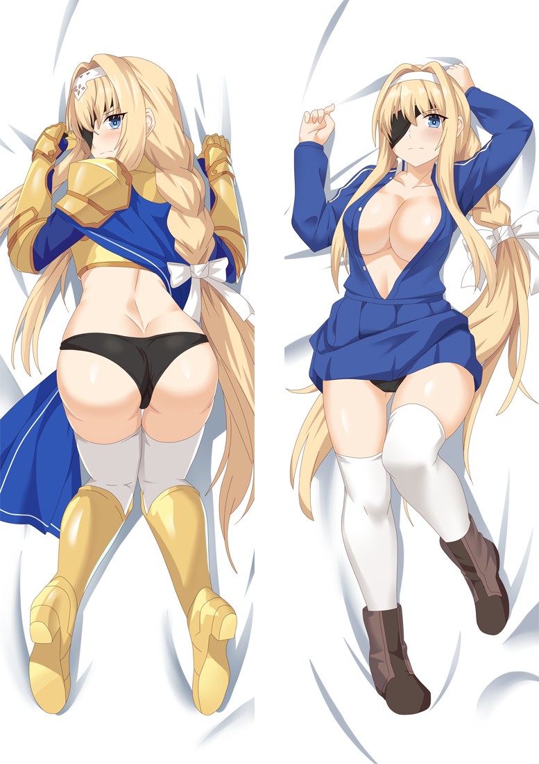 Sword Art Online Alice Zuberg Anime Dakimakura Pillow Cover