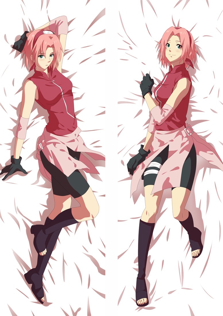 Naruto Sakura Haruno Anime Dakimakura Pillow Cover
