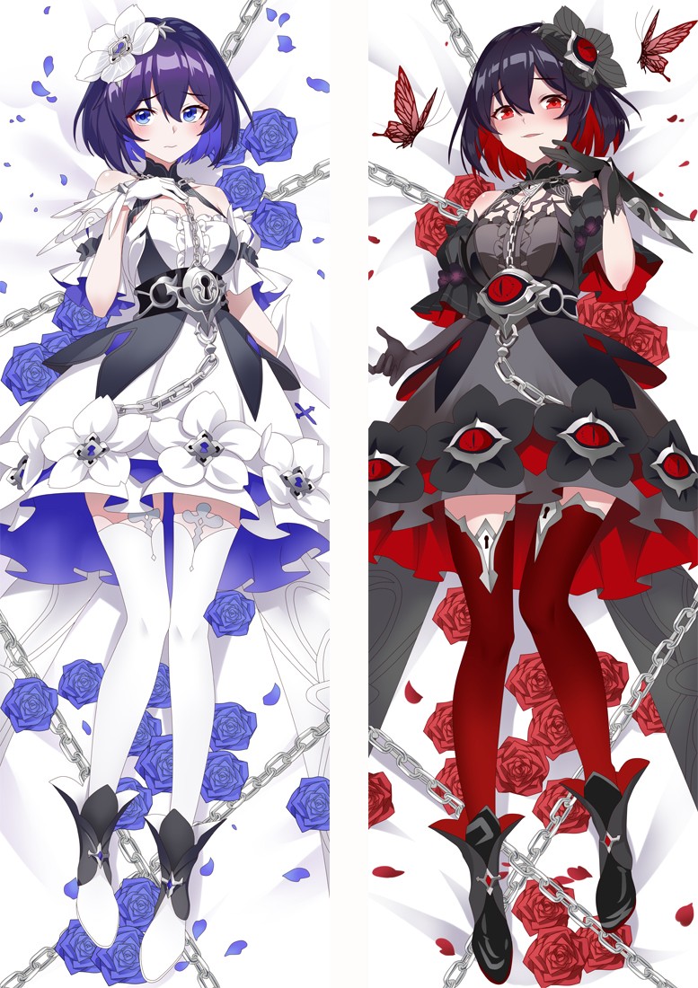 Honkai Impact 3rd Seele Vollerei Anime Dakimakura Pillow Cover