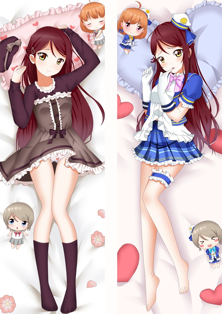 Love Live! Sakurauchi Riko Anime Dakimakura Pillow Cover