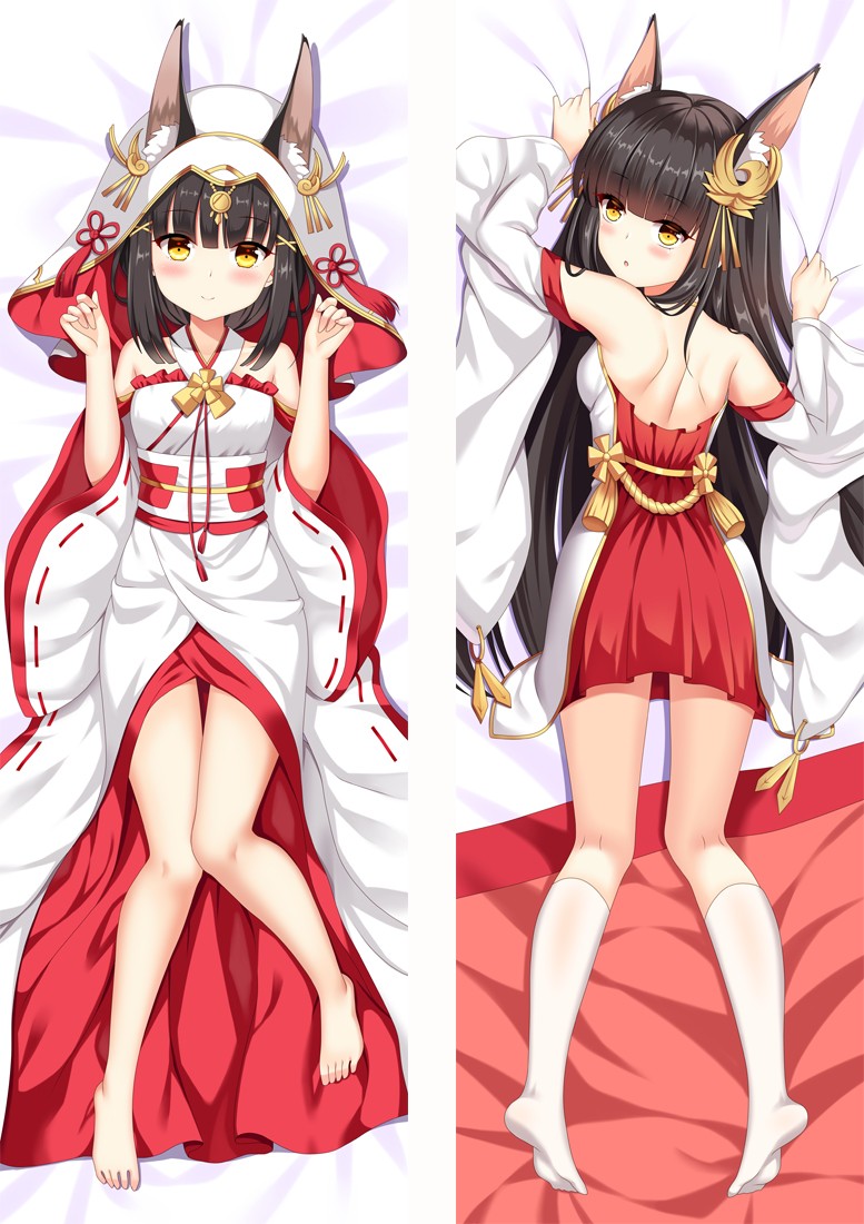 Azur Lane Nagato Anime Dakimakura Pillow Cover