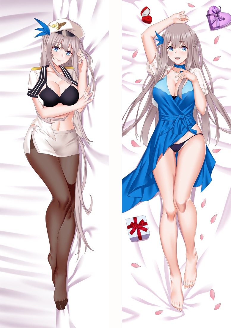 Warship Girls Lexington Anime Dakimakura Pillow Cover