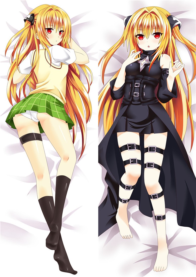 To Love-Ru Golden Darkness Yami Anime Dakimakura Pillow Cover