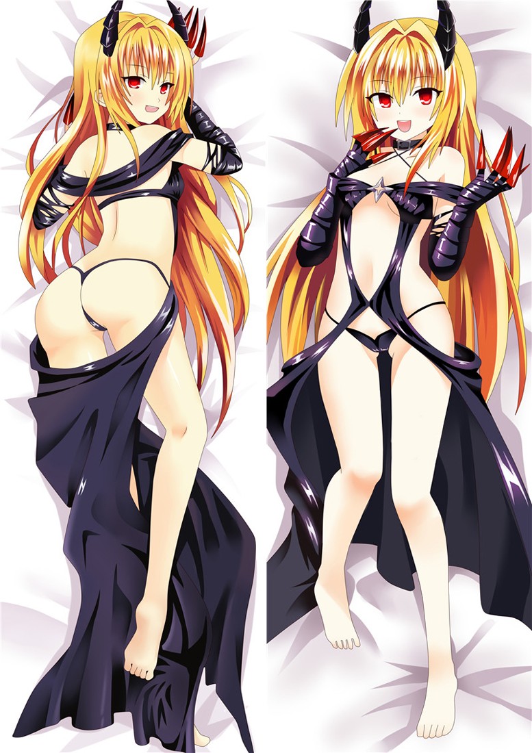 To Love-Ru Golden Darkness Yami Anime Dakimakura Pillow Cover