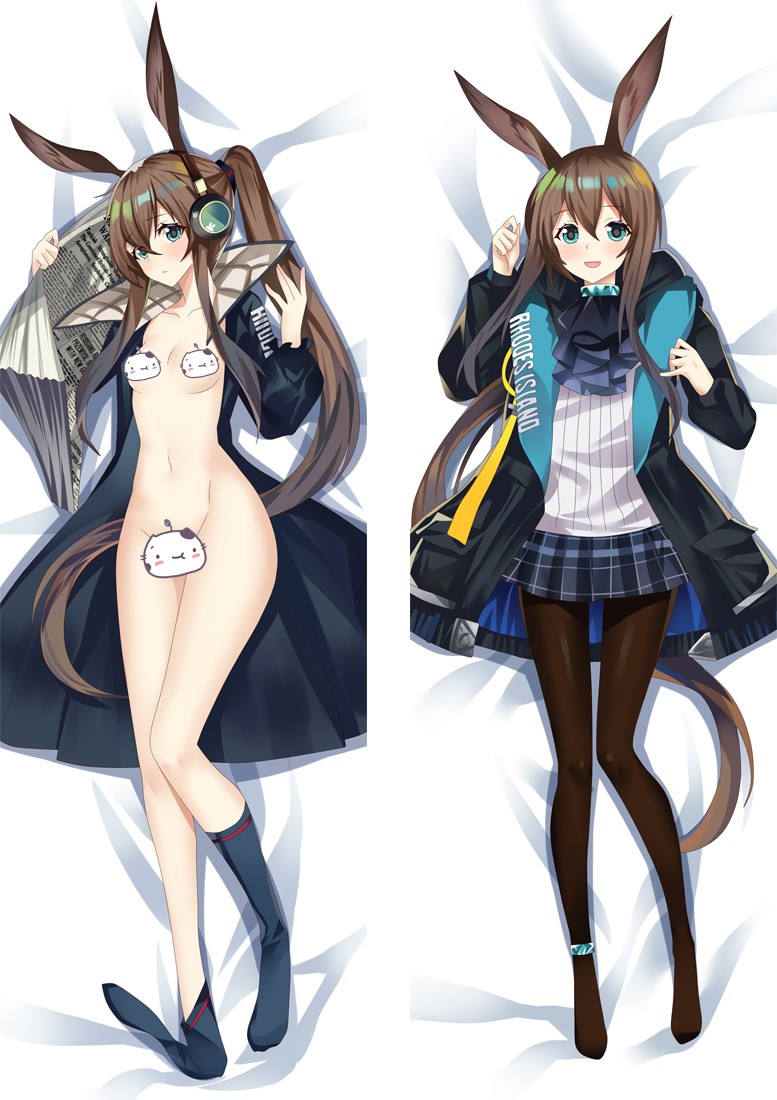 Arknights AMIYA Anime Dakimakura Pillow Cover H3964-B