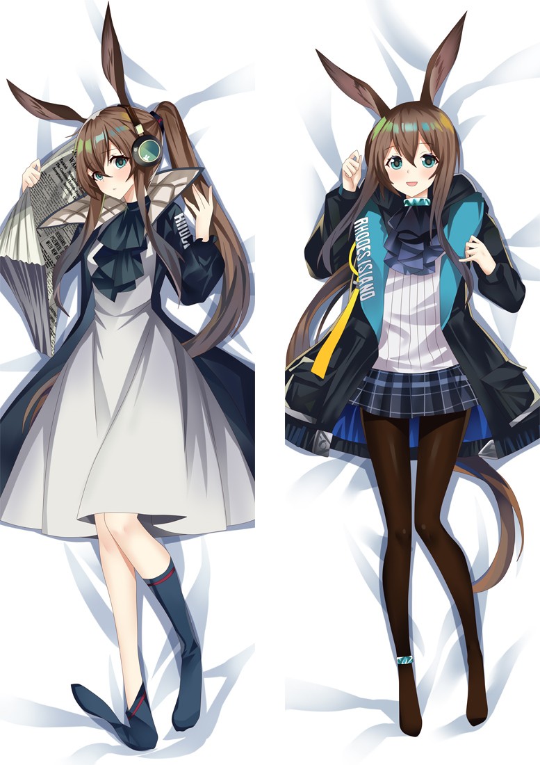 Arknights AMIYA Anime Dakimakura Pillow Cover H3964-A