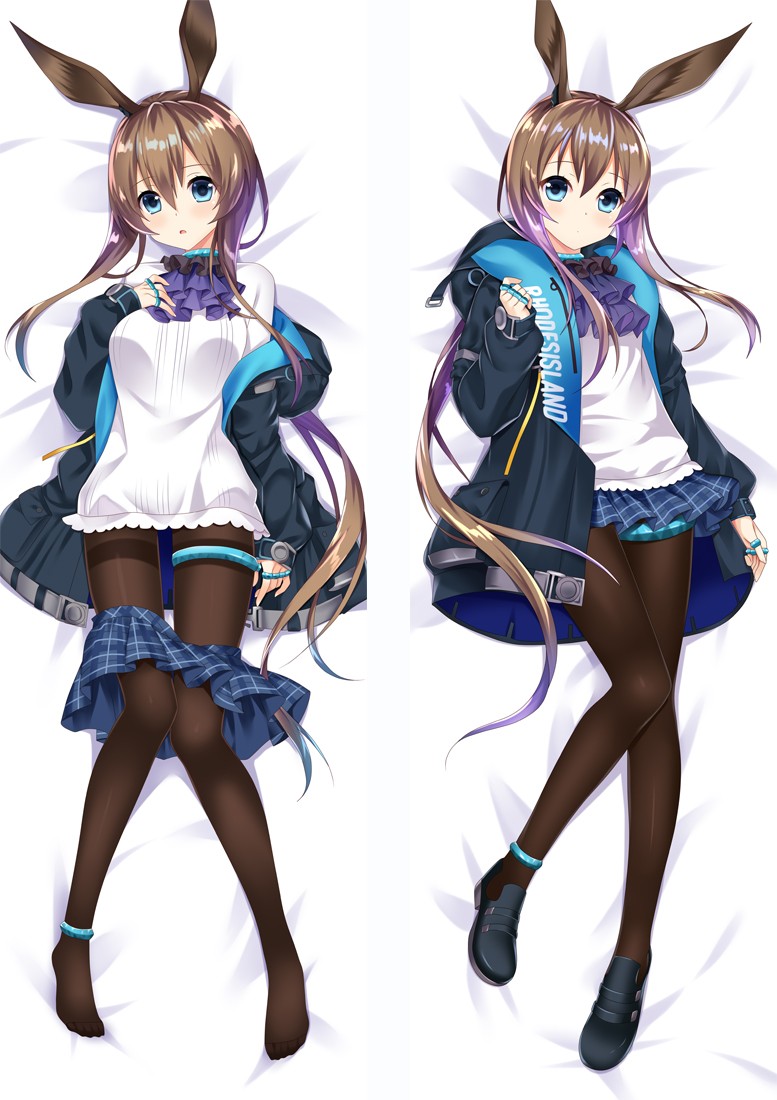 Arknights AMIYA Anime Dakimakura Pillow Cover