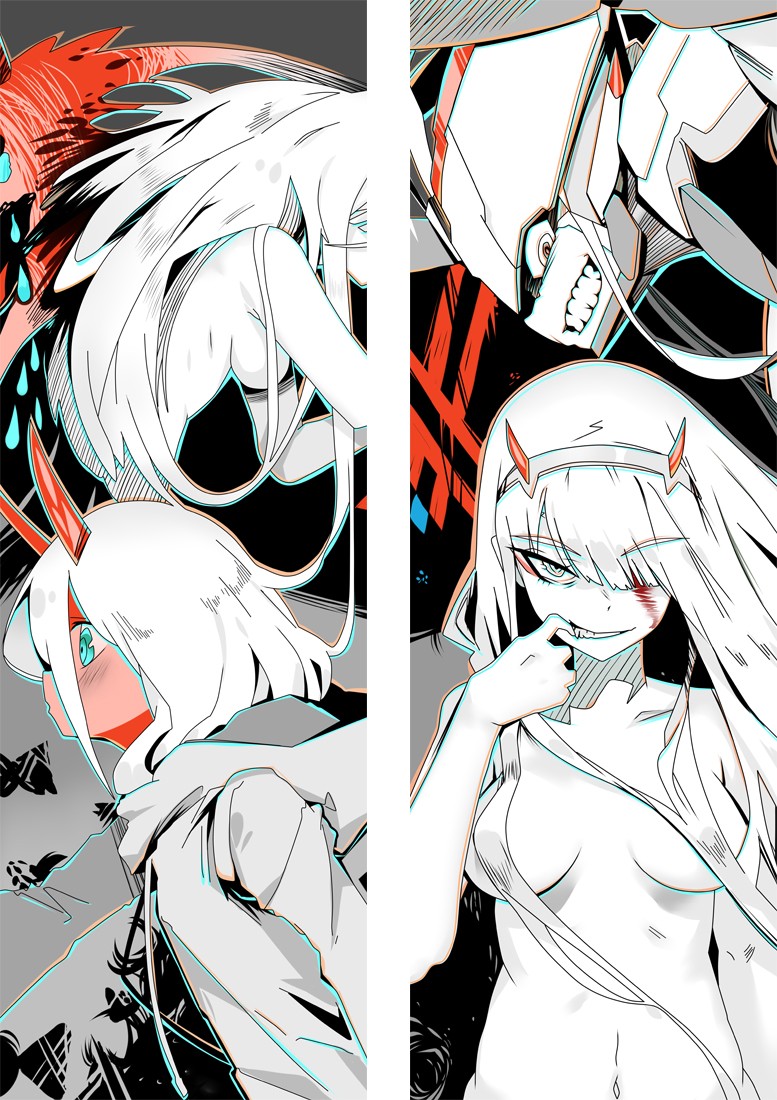 Darling in the Franxx Anime Dakimakura Pillow Cover