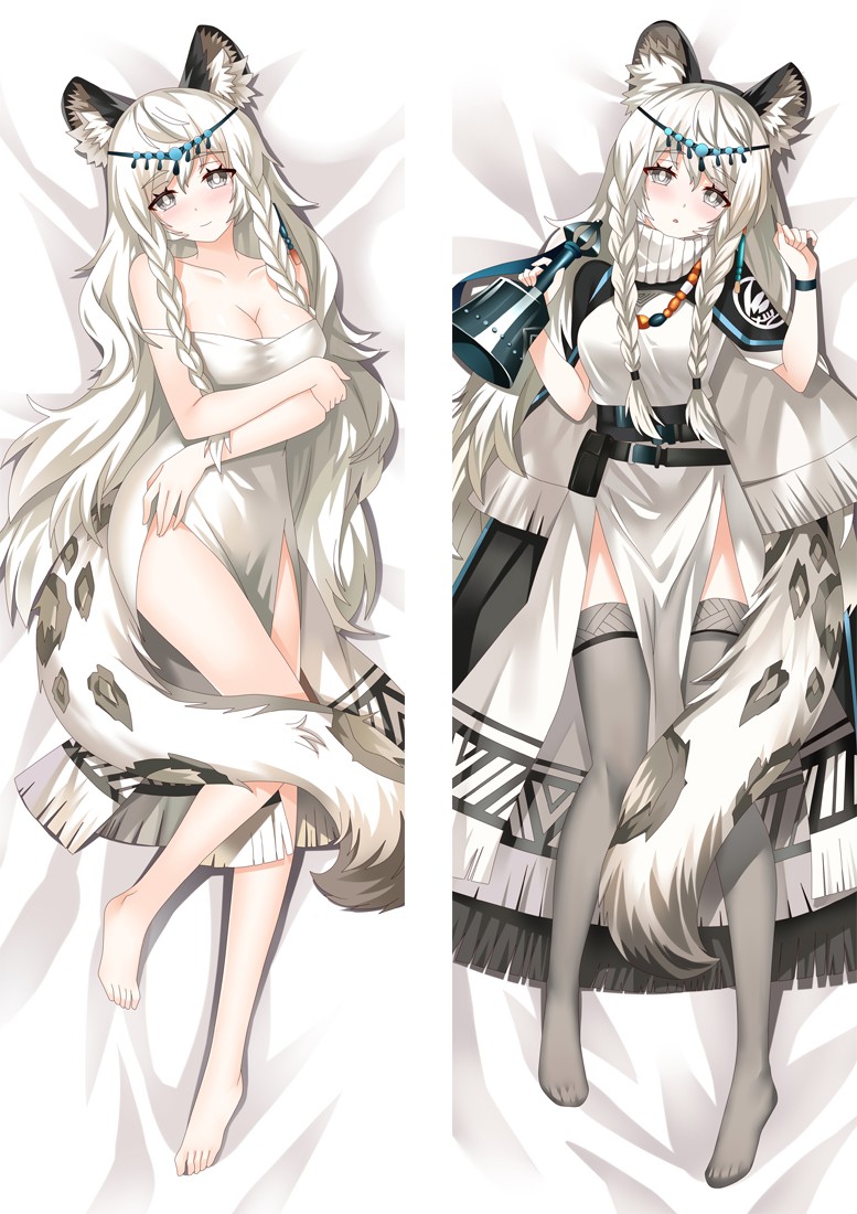 Arknights Anya Silverash Pramanix Anime Dakimakura Pillow Cover H3973-A