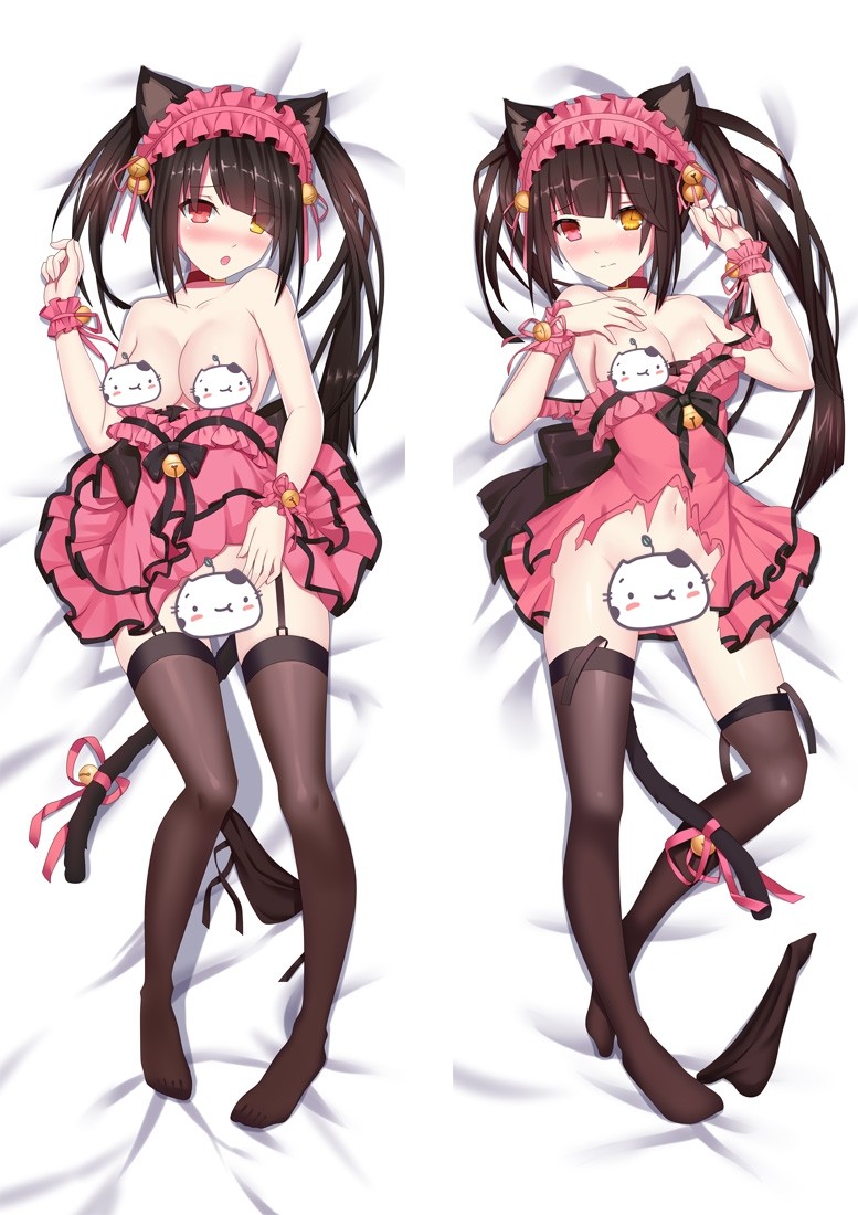 Date A Live Nightmare Tokisaki Kurumi Anime Dakimakura Pillow Cover