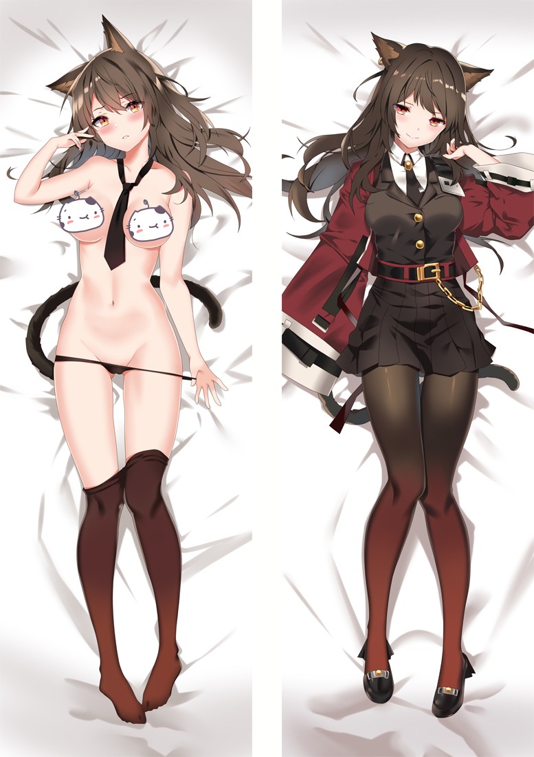 Arknights Skyfire Anime Dakimakura Pillow Cover H3980-B