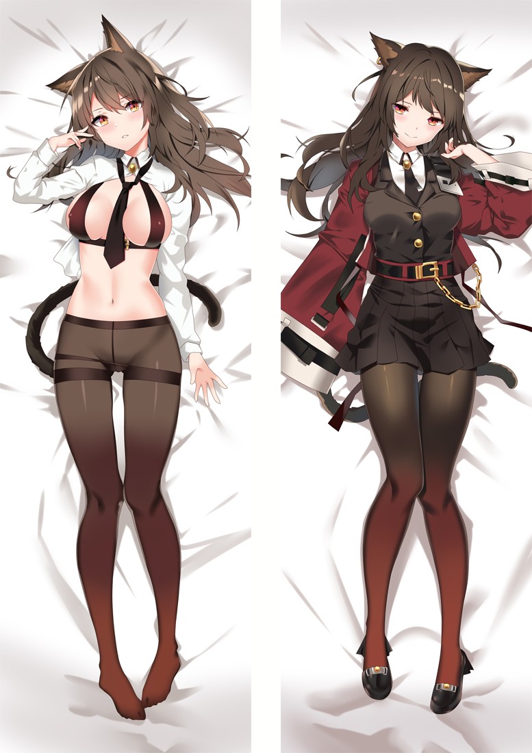 Arknights AMIYA Anime Dakimakura Pillow Cover H3980-A