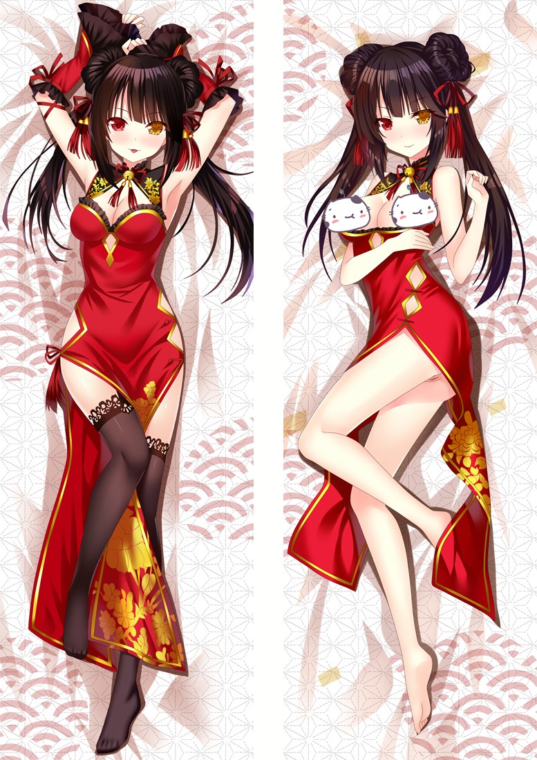 Date A Live Nightmare Tokisaki Kurumi Anime Dakimakura Pillow Cover