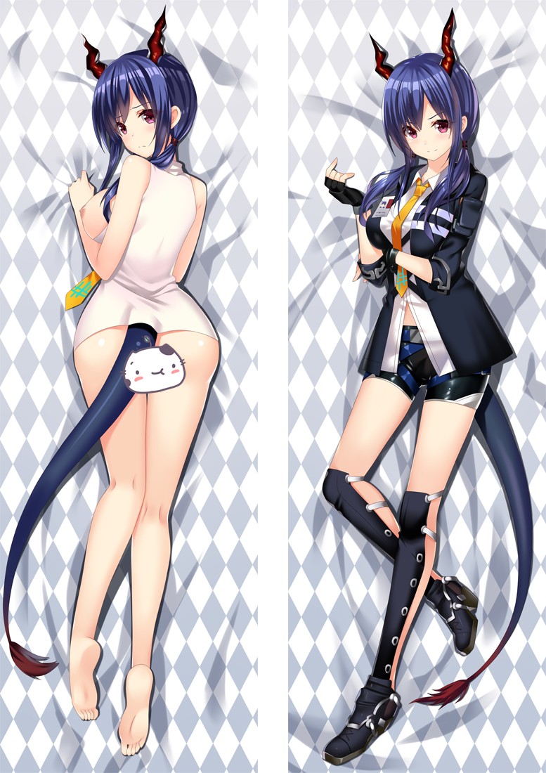 Arknights Ch'en Anime Dakimakura Pillow Cover H3984-B