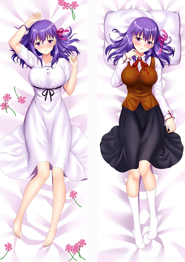 Fate/Grand Order Matou Sakura Anime Dakimakura Pillow Cover