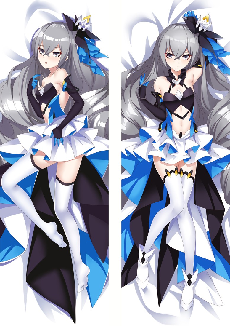Honkai Impact 3rd Bronya Zaychik Anime Dakimakura Pillow Cover H3990-A