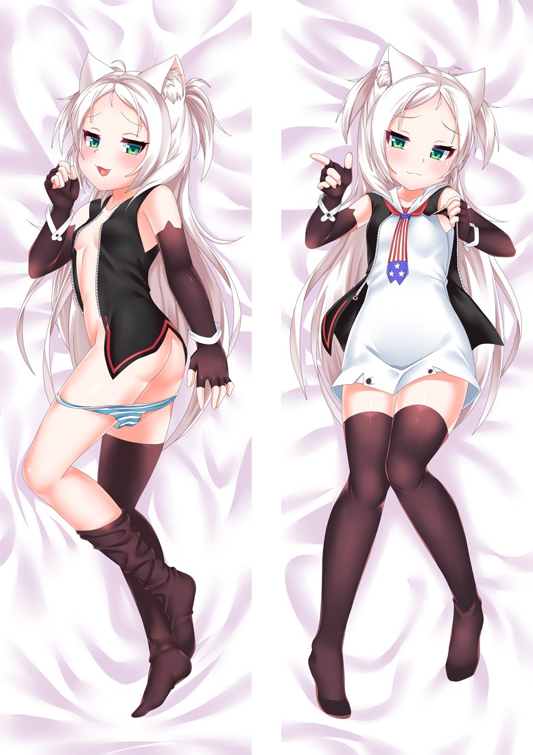 Azur Lane Kaga Anime Dakimakura Pillow Cover
