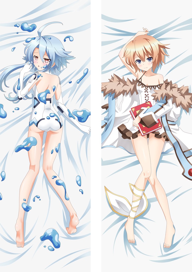 Hyperdimension Neptunia Blanc Anime Dakimakura Pillow Cover