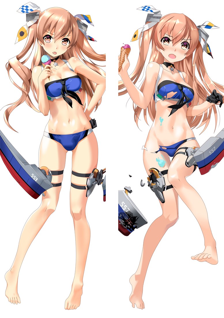 Kantai Collection Yukikaze Anime Dakimakura Pillow Cover