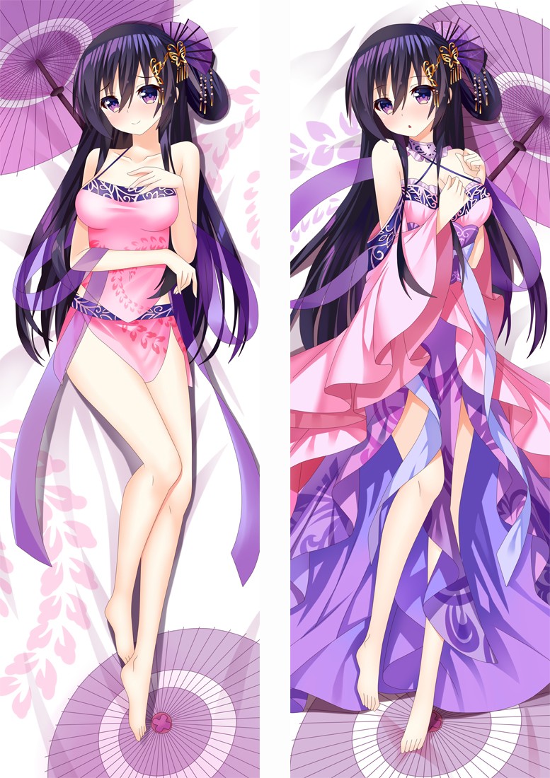 Date A Live Yatogami Tōka Princess Anime Dakimakura Pillow Cover H3921-A