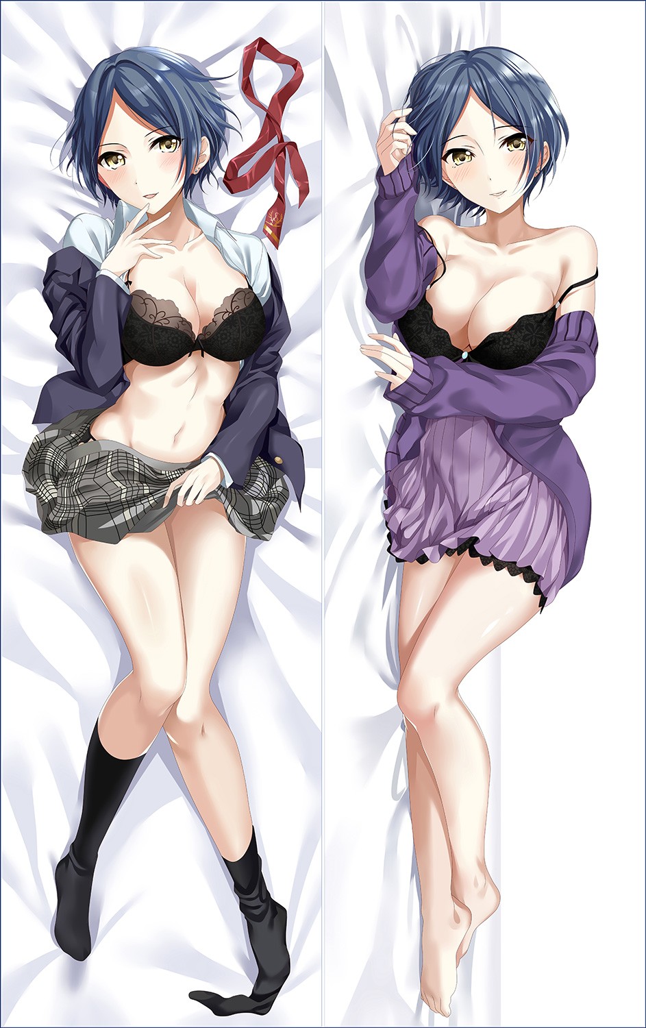 The Idolmaster Kanade Hayami  Anime Dakimakura Pillow Cover