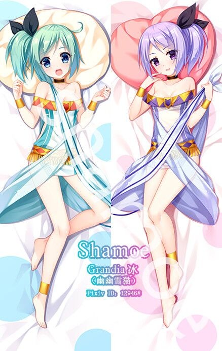 The Master of Ragnarok & Blesser of Einherjar Albertina Christina Anime Dakimakura Pillow Cover