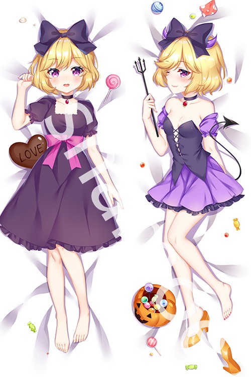 Ms. Vampire who lives in my neighborhood. Elly Anime Dakimakura Pillow Cover