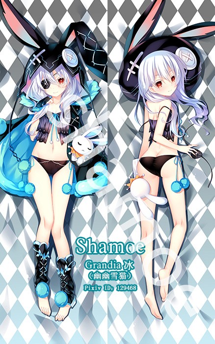 Date A Live Himekawa Yoshino Anime Dakimakura Pillow Cover